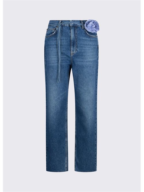 jeans straight con cintura Liu Jo | UA6249 D024479022